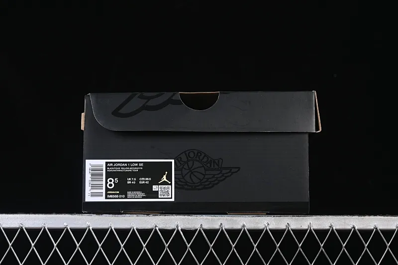 All categories Air Jordan Jordan series basketball shoes Air Jordan 1 Low G version pure original Air Jordan 1 Low "Elephant" AJ1 Joe 1 burst pattern Danger warning low-top cultural casual sneakers IM6568-010